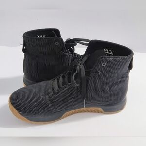 New. NOBULL Black High-Top Trainers. Men's Size Is 9.5, Women's 11 US.